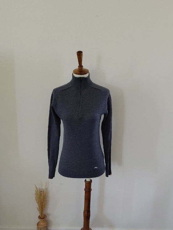 KJUS Jackets & Blazers - KJUS Wool 1/4 Zip Pullover Sweater Jacket